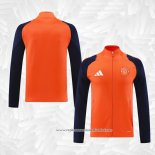 Jaqueta Manchester United 2024-2025 Laranja