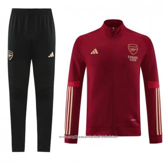 Jaqueta de Treinamento Arsenal 2023-2024 Vermelho