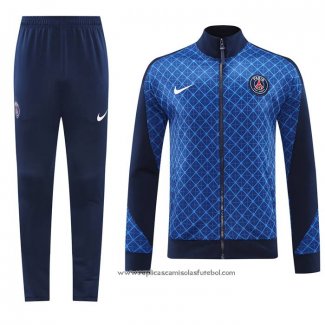 Jaqueta de Treinamento Paris Saint-Germain 2024-2025 Azul